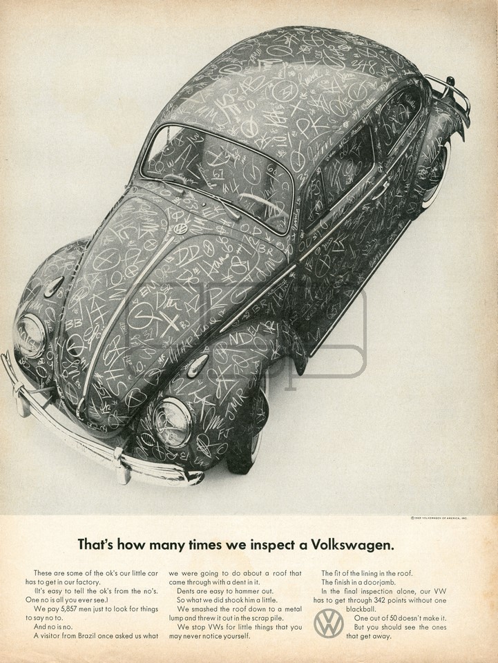VOLKSWAGEN MANY TIMES 1963