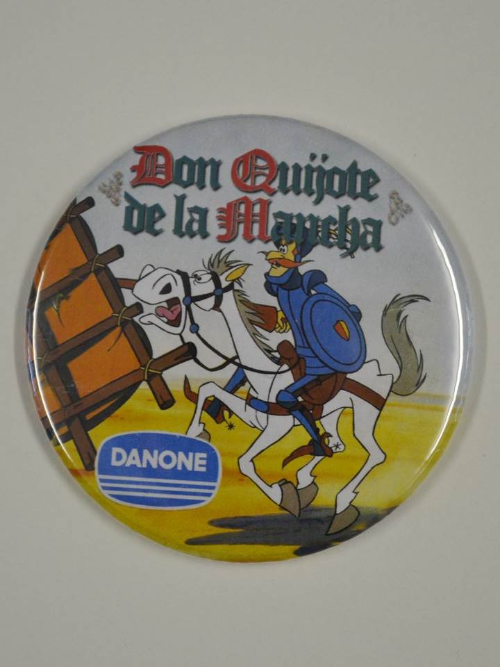 IMÁN 75MM DANONE DON QUIJOTE (5 UNIDADES)